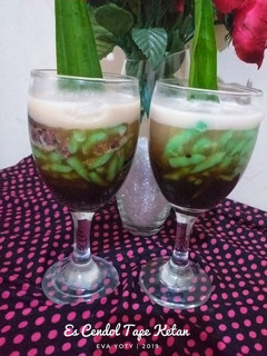 Foto resep Es Cendol Tape Ketan Hitam