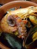 Cazuela de mariscos 