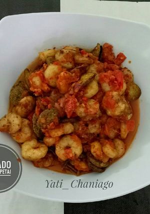 Foto resep Balado Udang Petai
