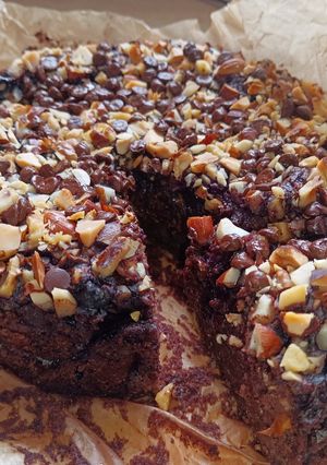 Cukkini brownie (gluténmentes, cukormentes, vegán) recept fotója