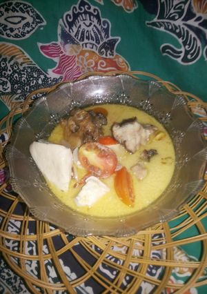 Foto resep Ikan pari santan