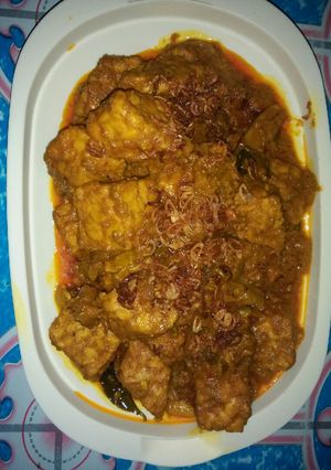 Foto resep Opor tempe dan cecek