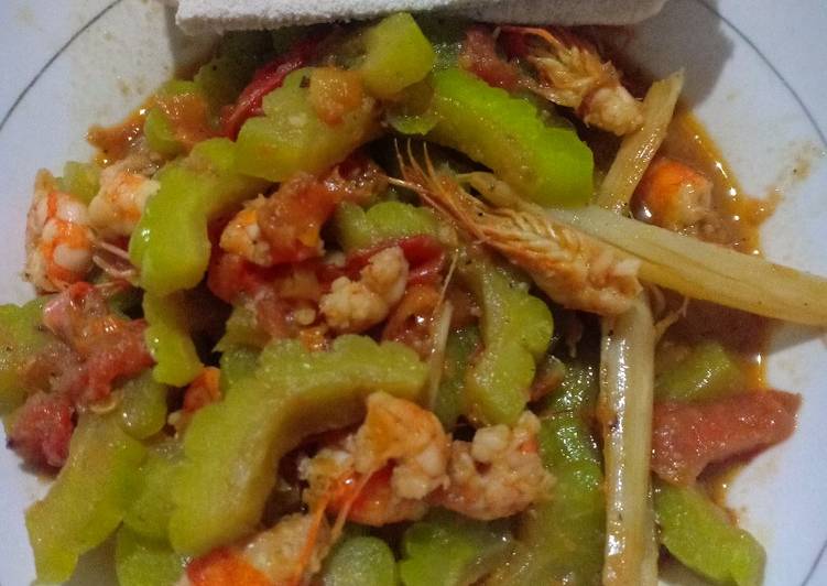 Resep Pare sambel terasi, Lezat