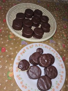 Una foto de Alfajores de chocolate 🍫