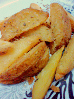 Foto resep Simple potato wedges