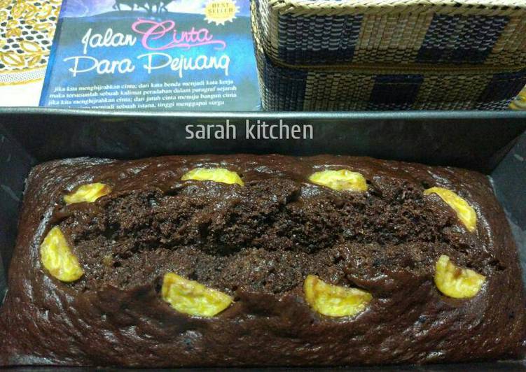 Resep Brownies Pisang no mixer enak &amp; irit 😍 yang enak
