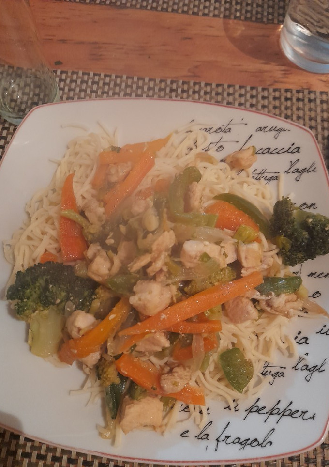 Una foto de Chapsui de pollo