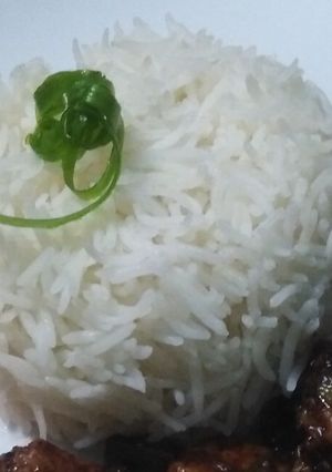 A picture of Garlic Rice.