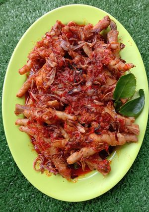 Foto resep Balado ceker