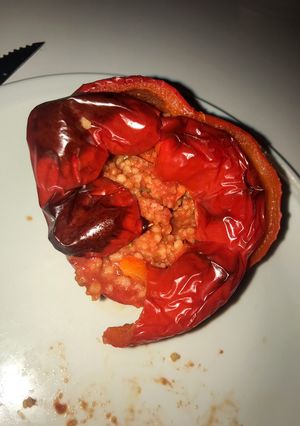 Une photo de Poivrons farcis
