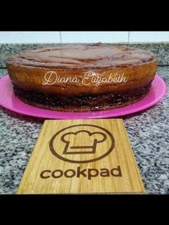 Una foto de Chocoflan o torta imposible.👩🏼‍🍳😍