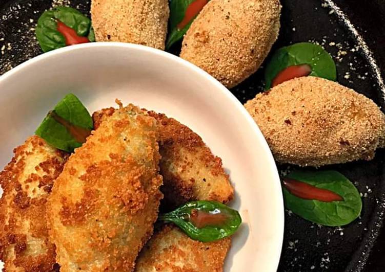 Stuffed &amp; Fried Jumbo Pasta Shells