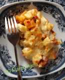غراتان خضار وتونة 🐟🥕🧀