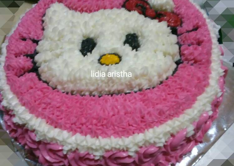 Resep: Rainbow cake ny.liem yang Renyah