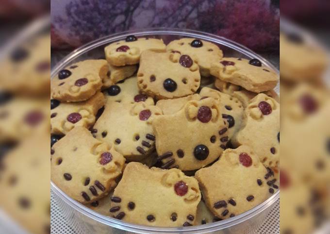 Resep Hello Kitty Cookies