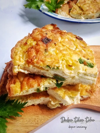 Cara Mudah Membikin Resep Tahu dadar telur yang Bikin Ngiler Anti Ribet, Mantap