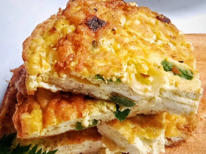 Cara Mudah Membikin Resep Tahu dadar telur yang Bikin Ngiler Anti Ribet, Mantap