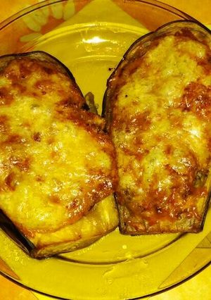 Töltött padlizsán recept fotója