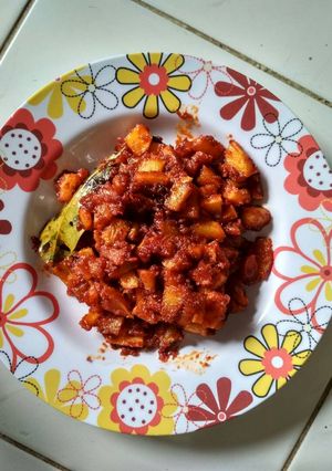 Foto resep Sambal goreng kentang😋
