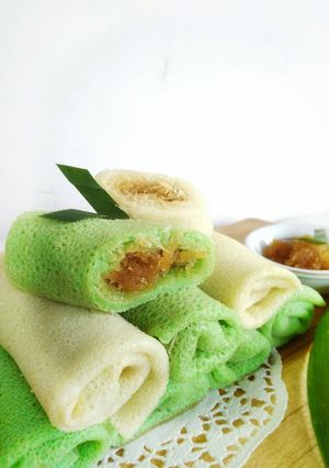 Foto resep Dadar Gulung isi Unti Kelapa