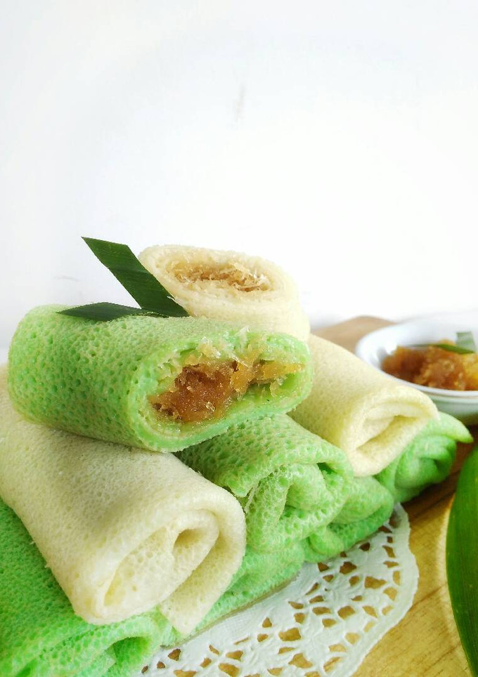 Foto resep Dadar Gulung isi Unti Kelapa