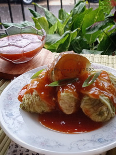 Foto resep Sawi Gulung isi tahu telur puyuh
