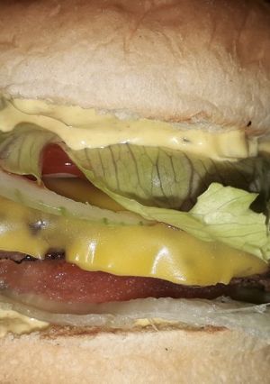 Una foto de Hamburguesa de carne