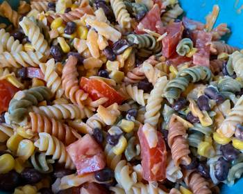 Easy Making Recipe Mexican pasta salad Yummy