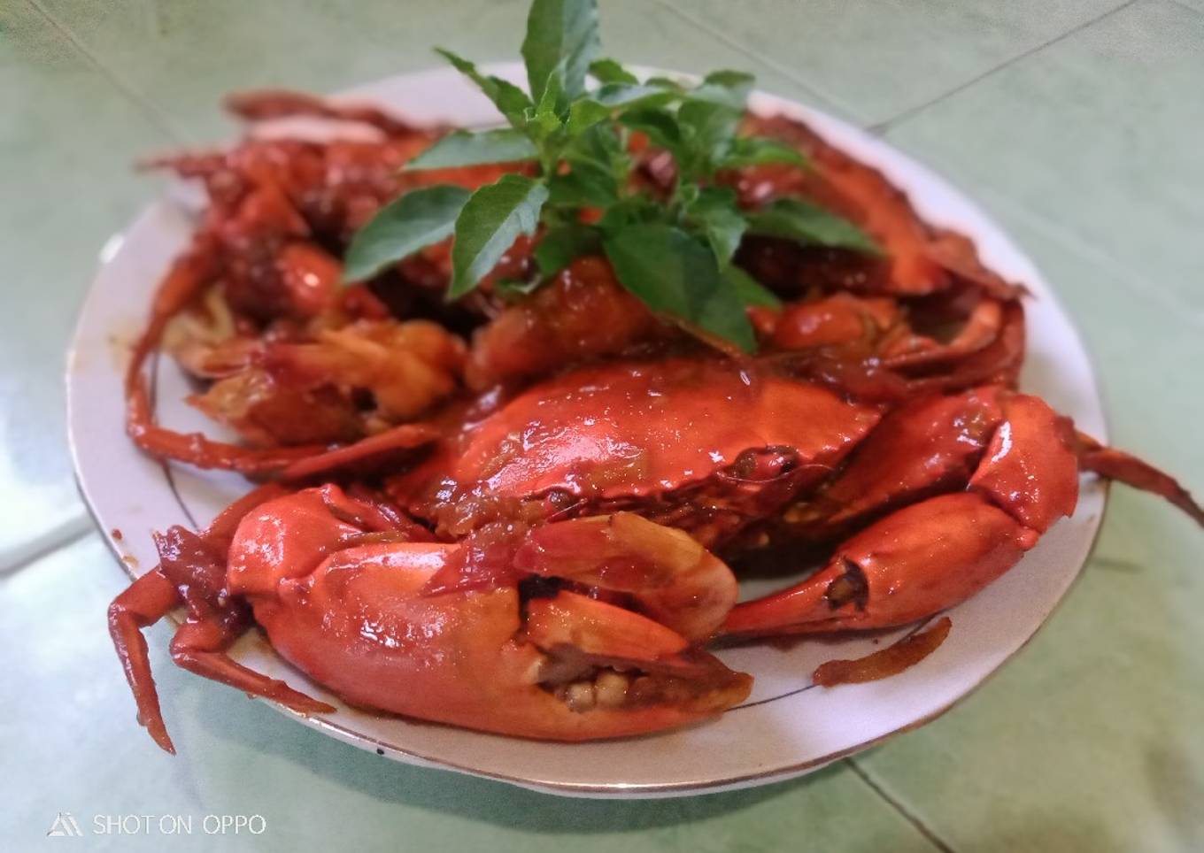 Kepiting Udang asam manis