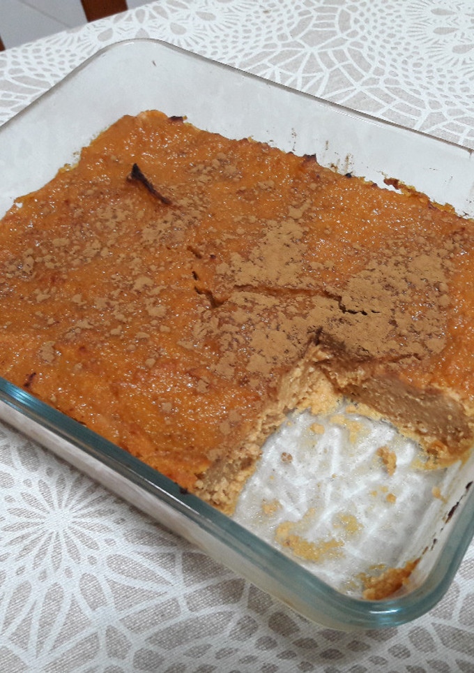Una foto de Pastel de boniato sin gluten y vegano🍰🍠