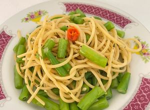 Foto resep Spageti aglio olio ccok Untuk diet