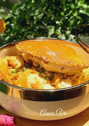 Hình của món Mì cua.