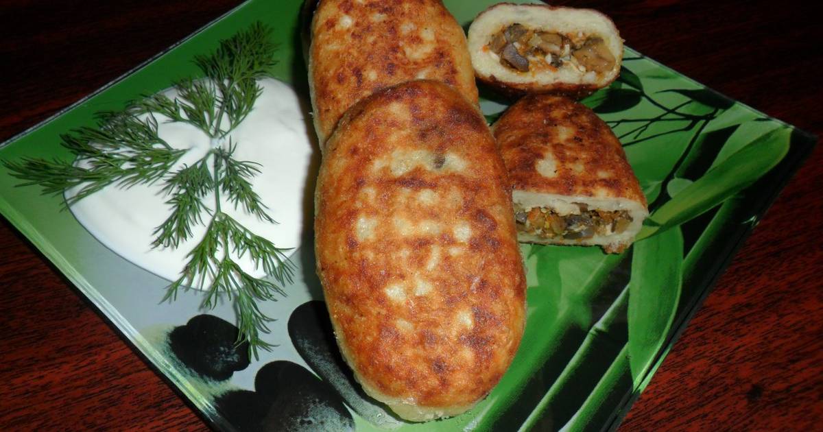 Картофельные зразы с грибами - пошаговый рецепт с фото как приготовить в домашних условиях