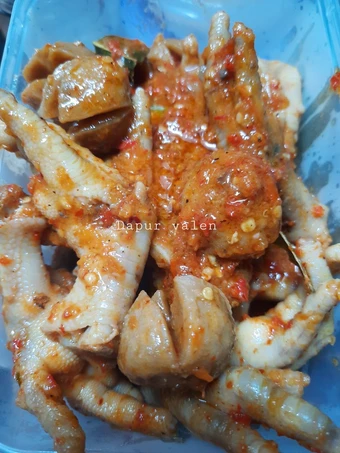 Langkah Gampang Membuat Resep Ceker+pentol mercon yang  Bikin Ketagihan Anti Ribet, Bisa Manjain Lidah