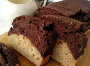 Foto principal de Bizcocho vegano de chocolate y tofu