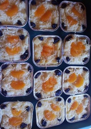 Foto resep Puding Roti Mandarin Orange#5resepterbaruku