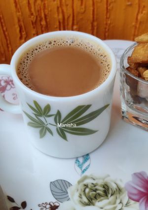 A picture of Ginger tea(अदरक वाली चाय).