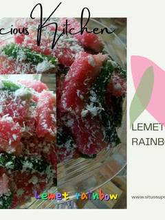 Foto resep Ongol ongol singkong/Lemet Rainbow