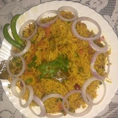 A picture of Veg biryani.