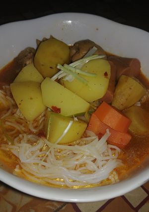 Hình của món Cà Ri Gà.