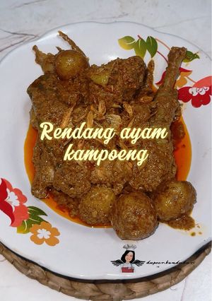 Foto resep Rendang Ayam Kampung
