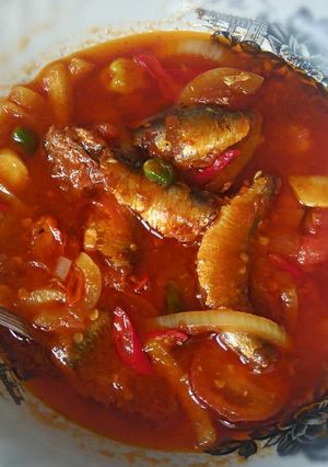 Foto resep Sarden masak pedas