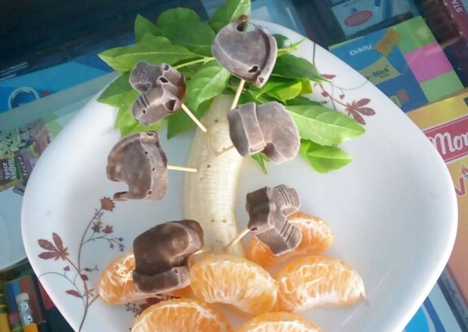 Steps to Prepare Quick Mini melting bananas ice- cream