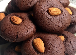 Una foto de Galletitas de choco con harina de garbanzos