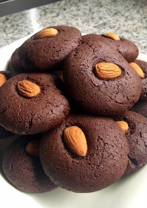 Una foto de Galletitas de choco con harina de garbanzos