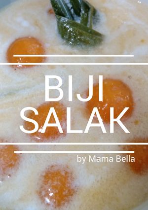 Foto resep Biji salak ubi kuning