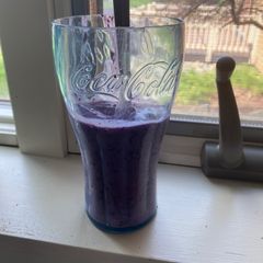 A picture of Blueberry frozen awesome.