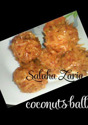 A picture of Coconut balls.