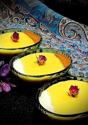 عکسی از دستور فرنی کدو حلوایی