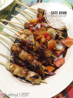 Foto resep Sate Ayam Saus Kecap